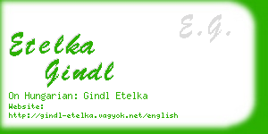 etelka gindl business card